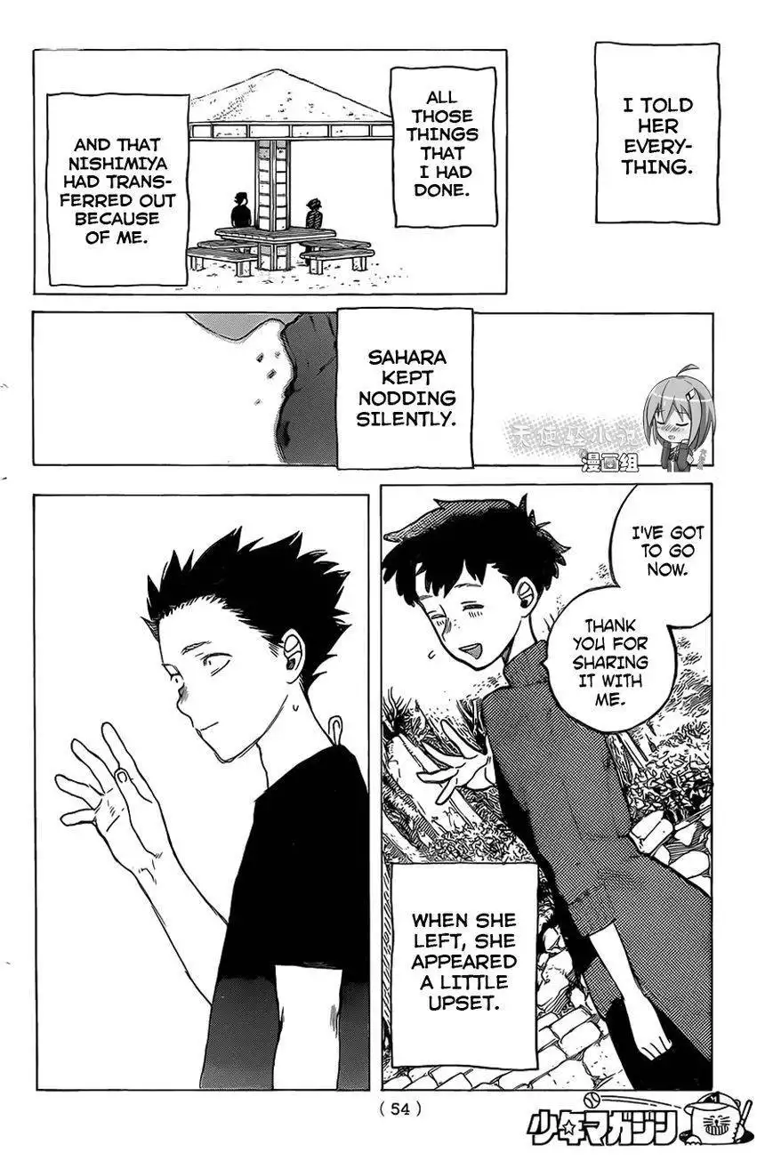 Koe no Katachi Chapter 17 18